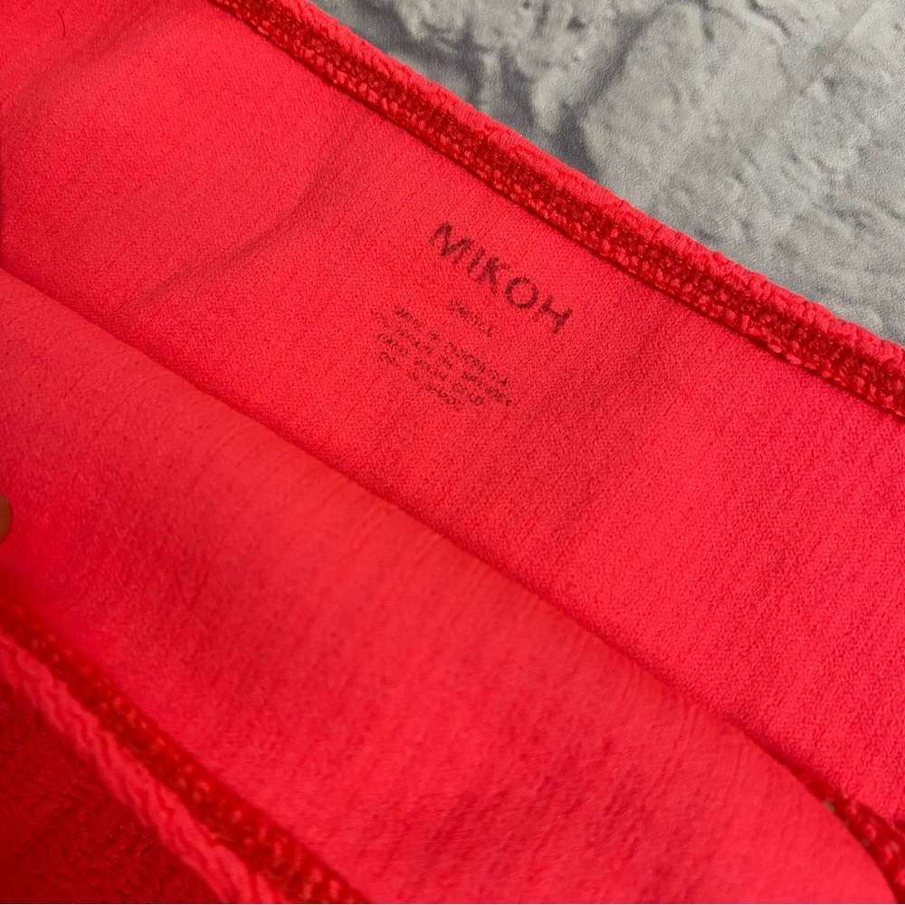 MIKOH - BIKINI BOTTOM CHEEKY PINK NEON - Picture 3 of 6